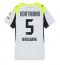Borussia Dortmund Ramy Bensebaini #5 Replika Bortatröja Dam 2025-26 Kortärmad