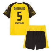 Borussia Dortmund Ramy Bensebaini #5 Replika Hemmatröja Barn 2025-26 Kortärmad (+ byxor)