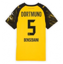 Borussia Dortmund Ramy Bensebaini #5 Replika Hemmatröja Dam 2025-26 Kortärmad