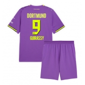 Borussia Dortmund Serhou Guirassy #9 Replika Tredjetröja Barn 2026-27 Kortärmad (+ byxor)