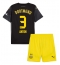 Borussia Dortmund Waldemar Anton #3 Replika Bortatröja Barn 2024-25 Kortärmad (+ byxor)