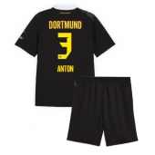 Borussia Dortmund Waldemar Anton #3 Replika Bortatröja Barn 2026-27 Kortärmad (+ byxor)