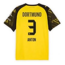 Borussia Dortmund Waldemar Anton #3 Replika Hemmatröja 2025-26 Kortärmad