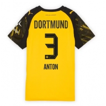 Borussia Dortmund Waldemar Anton #3 Replika Hemmatröja Dam 2025-26 Kortärmad