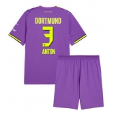 Borussia Dortmund Waldemar Anton #3 Replika Tredjetröja Barn 2026-27 Kortärmad (+ byxor)