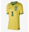 Brasilien Bruno Guimaraes #8 Replika Hemmatröja Dam VM 2026 Kortärmad