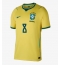 Brasilien Bruno Guimaraes #8 Replika Hemmatröja VM 2026 Kortärmad