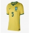 Brasilien Casemiro #5 Replika Hemmatröja Dam VM 2026 Kortärmad