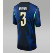 Brasilien Gabriel Magalhaes #3 Replika Bortatröja Dam VM 2026 Kortärmad