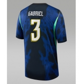 Brasilien Gabriel Magalhaes #3 Replika Bortatröja VM 2026 Kortärmad