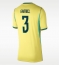 Brasilien Gabriel Magalhaes #3 Replika Hemmatröja Dam VM 2026 Kortärmad