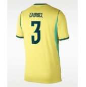 Brasilien Gabriel Magalhaes #3 Replika Hemmatröja VM 2026 Kortärmad