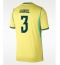 Brasilien Gabriel Magalhaes #3 Replika Hemmatröja VM 2026 Kortärmad