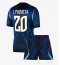 Brasilien Lucas Paqueta #20 Replika Bortatröja Barn VM 2026 Kortärmad (+ byxor)