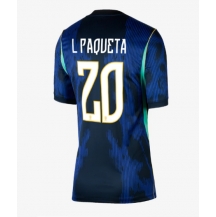 Brasilien Lucas Paqueta #20 Replika Bortatröja Dam VM 2026 Kortärmad