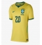 Brasilien Lucas Paqueta #20 Replika Hemmatröja Dam VM 2026 Kortärmad