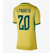 Brasilien Lucas Paqueta #20 Replika Hemmatröja Dam VM 2026 Kortärmad