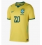 Brasilien Lucas Paqueta #20 Replika Hemmatröja VM 2026 Kortärmad