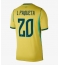 Brasilien Lucas Paqueta #20 Replika Hemmatröja VM 2026 Kortärmad