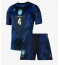 Brasilien Marquinhos #4 Replika Bortatröja Barn VM 2026 Kortärmad (+ byxor)
