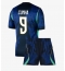 Brasilien Matheus Cunha #9 Replika Bortatröja Barn VM 2026 Kortärmad (+ byxor)