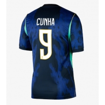 Brasilien Matheus Cunha #9 Replika Bortatröja VM 2026 Kortärmad