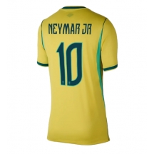 Brasilien Neymar Jr #10 Replika Hemmatröja Dam VM 2026 Kortärmad