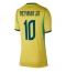 Brasilien Neymar Jr #10 Replika Hemmatröja Dam VM 2026 Kortärmad