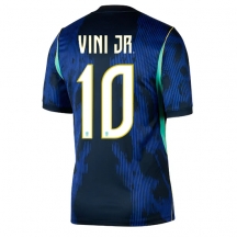 Brasilien Vinicius Junior #10 Replika Bortatröja VM 2026 Kortärmad