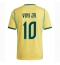 Brasilien Vinicius Junior #10 Replika Hemmatröja VM 2026 Kortärmad