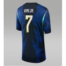 Brasilien Vinicius Junior #7 Replika Bortatröja Dam VM 2026 Kortärmad
