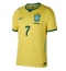 Brasilien Vinicius Junior #7 Replika Hemmatröja VM 2026 Kortärmad