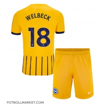 Brighton Danny Welbeck #18 Replika Bortatröja Barn 2024-25 Kortärmad (+ byxor)