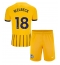 Brighton Danny Welbeck #18 Replika Bortatröja Barn 2024-25 Kortärmad (+ byxor)