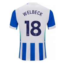 Brighton Danny Welbeck #18 Replika Hemmatröja 2025-26 Kortärmad