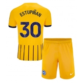 Brighton Pervis Estupinan #30 Replika Bortatröja Barn 2024-25 Kortärmad (+ byxor)