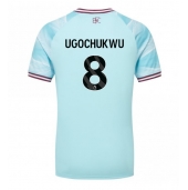 Burnley Lesley Ugochukwu #8 Replika Bortatröja 2025-26 Kortärmad