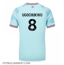 Burnley Lesley Ugochukwu #8 Replika Bortatröja 2025-26 Kortärmad