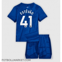 Chelsea Estevao Willian #41 Replika Hemmatröja Barn 2025-26 Kortärmad (+ byxor)