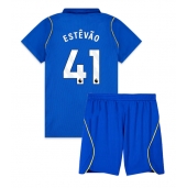 Chelsea Estevao Willian #41 Replika Hemmatröja Barn 2026-27 Kortärmad (+ byxor)