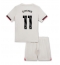 Chelsea Jamie Gittens #11 Replika Bortatröja Barn 2025-26 Kortärmad (+ byxor)