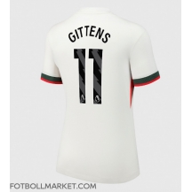 Chelsea Jamie Gittens #11 Replika Bortatröja Dam 2025-26 Kortärmad