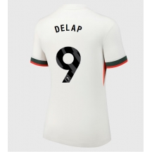 Chelsea Liam Delap #9 Replika Bortatröja Dam 2025-26 Kortärmad