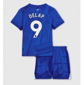 Chelsea Liam Delap #9 Replika Hemmatröja Barn 2025-26 Kortärmad (+ byxor)