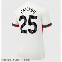 Chelsea Moises Caicedo #25 Replika Bortatröja Dam 2025-26 Kortärmad