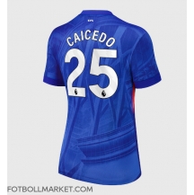 Chelsea Moises Caicedo #25 Replika Hemmatröja Dam 2025-26 Kortärmad