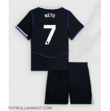 Chelsea Pedro Neto #7 Replika Tredjetröja Barn 2025-26 Kortärmad (+ byxor)