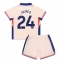 Chelsea Reece James #24 Replika Bortatröja Barn 2024-25 Kortärmad (+ byxor)