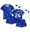 Chelsea Reece James #24 Replika Hemmatröja Barn 2024-25 Kortärmad (+ byxor)