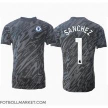 Chelsea Robert Sanchez #1 Målvakt Replika Bortatröja 2024-25 Kortärmad